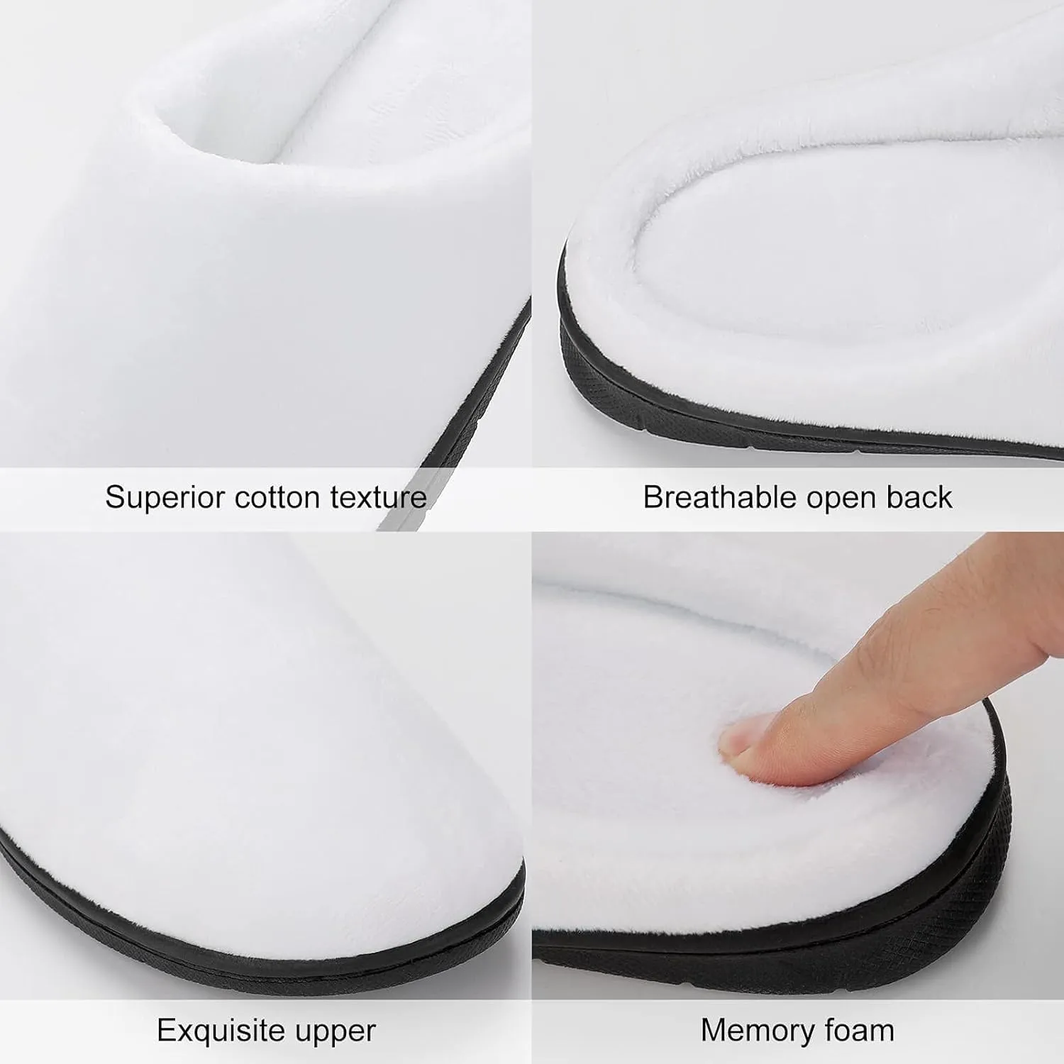 Sunset Lighthouse Seaside Scene Women's House Slippers Warm Anti-Slip Cotton Slippers Home Shoes Indoor Outdoor