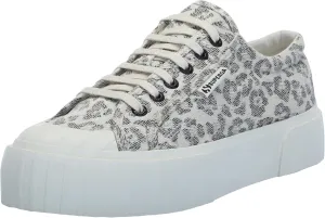 Superga Women's 2631 Stripe Platform Sneaker