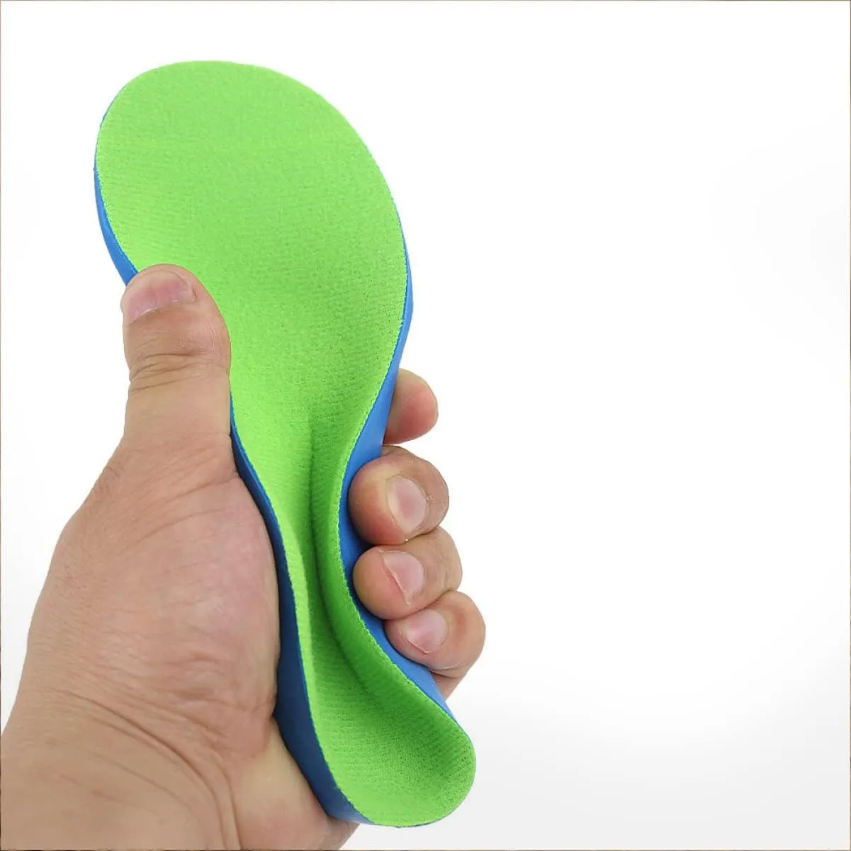 Support Pad for Boys and Girls Flatfoot Shoe Inserts Arch Cushion Foot Corrective Insole for Boys and Girls Breathable and Comfortable