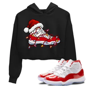 Tailored Flawless Tops - 11 Christmas Light Sneaker Air Jordan Cherry Women's