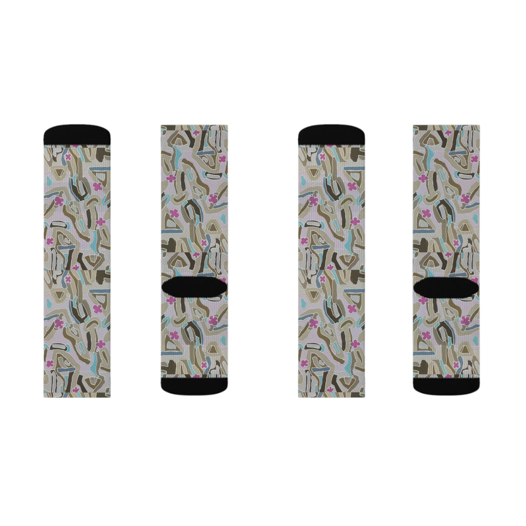 Tangram Socks