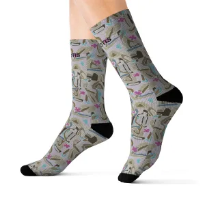 Tangram Socks