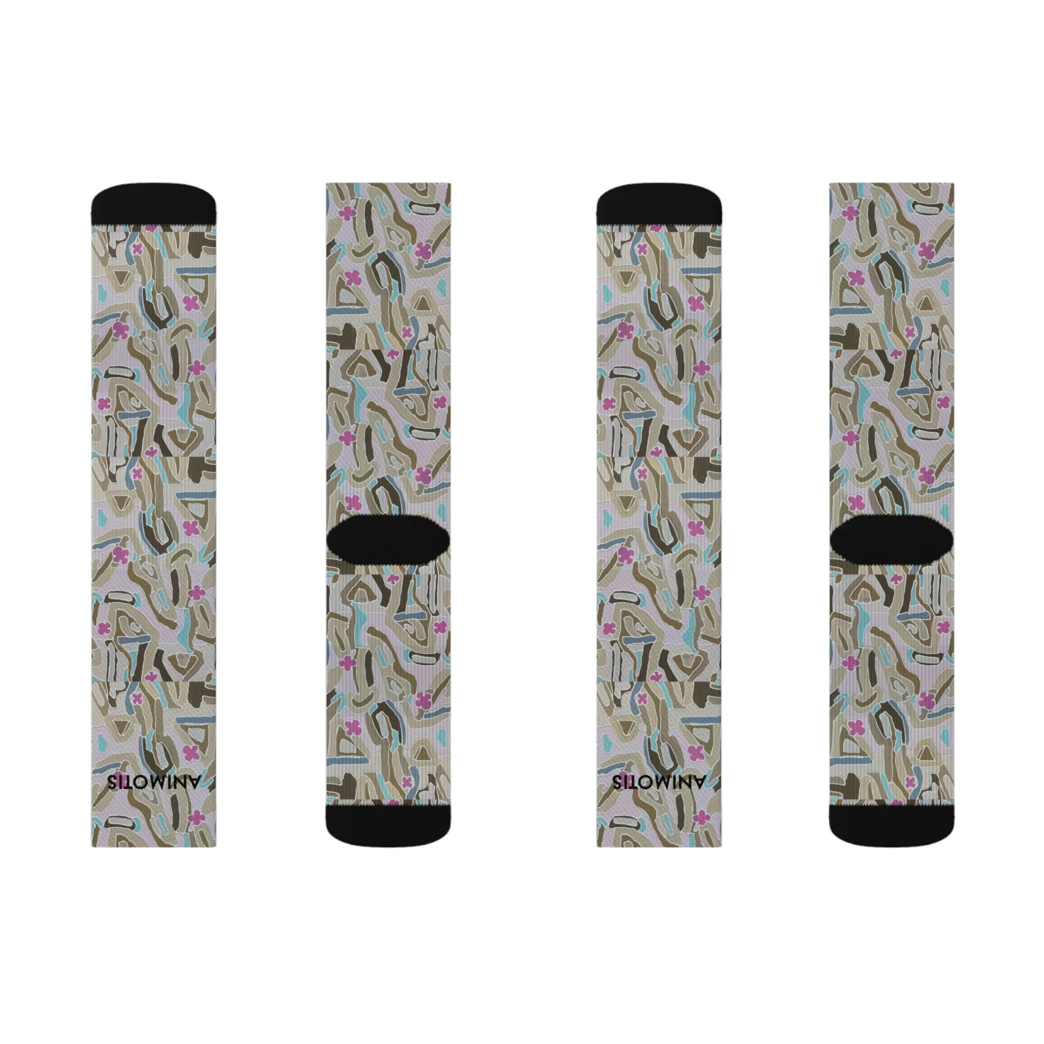 Tangram Socks