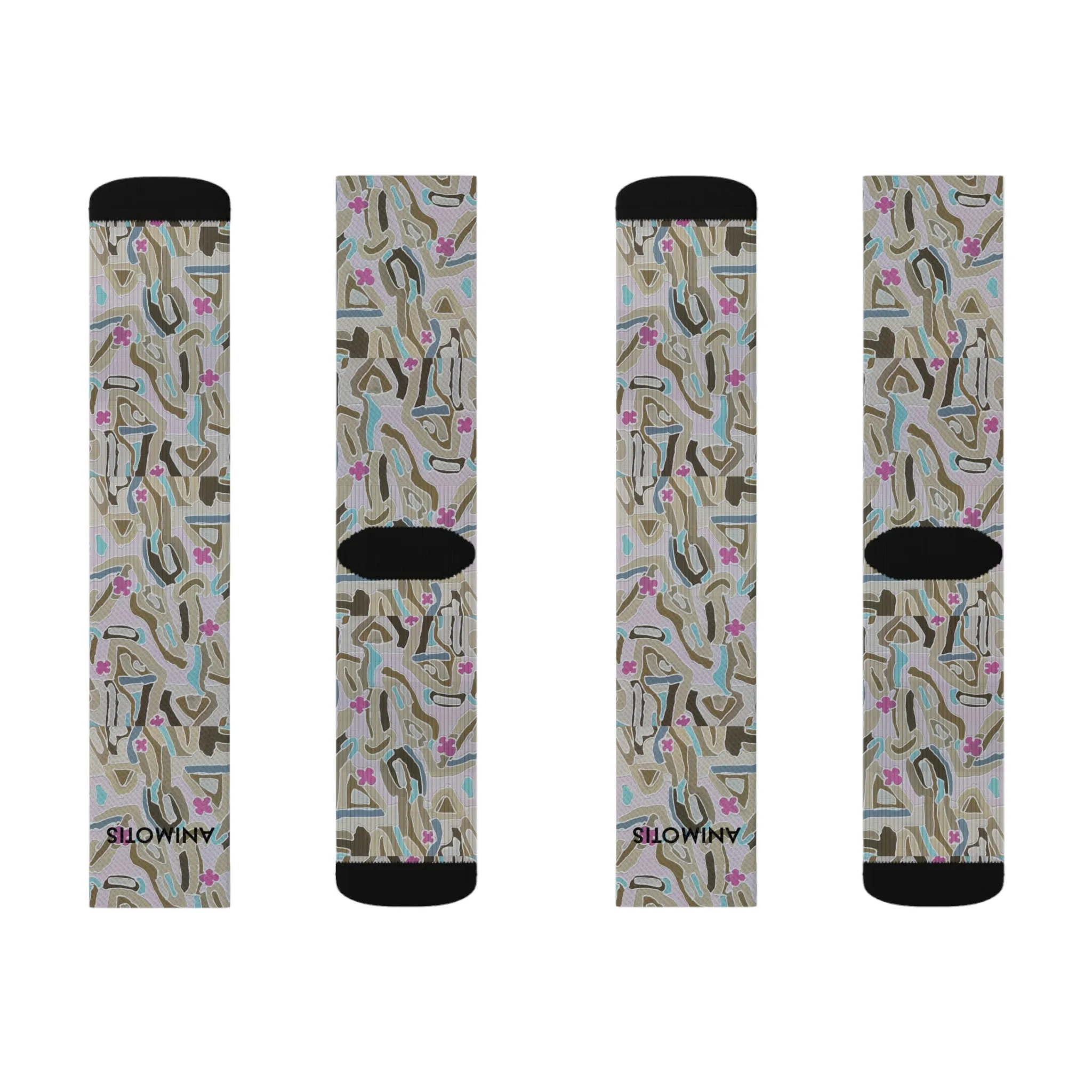 Tangram Socks