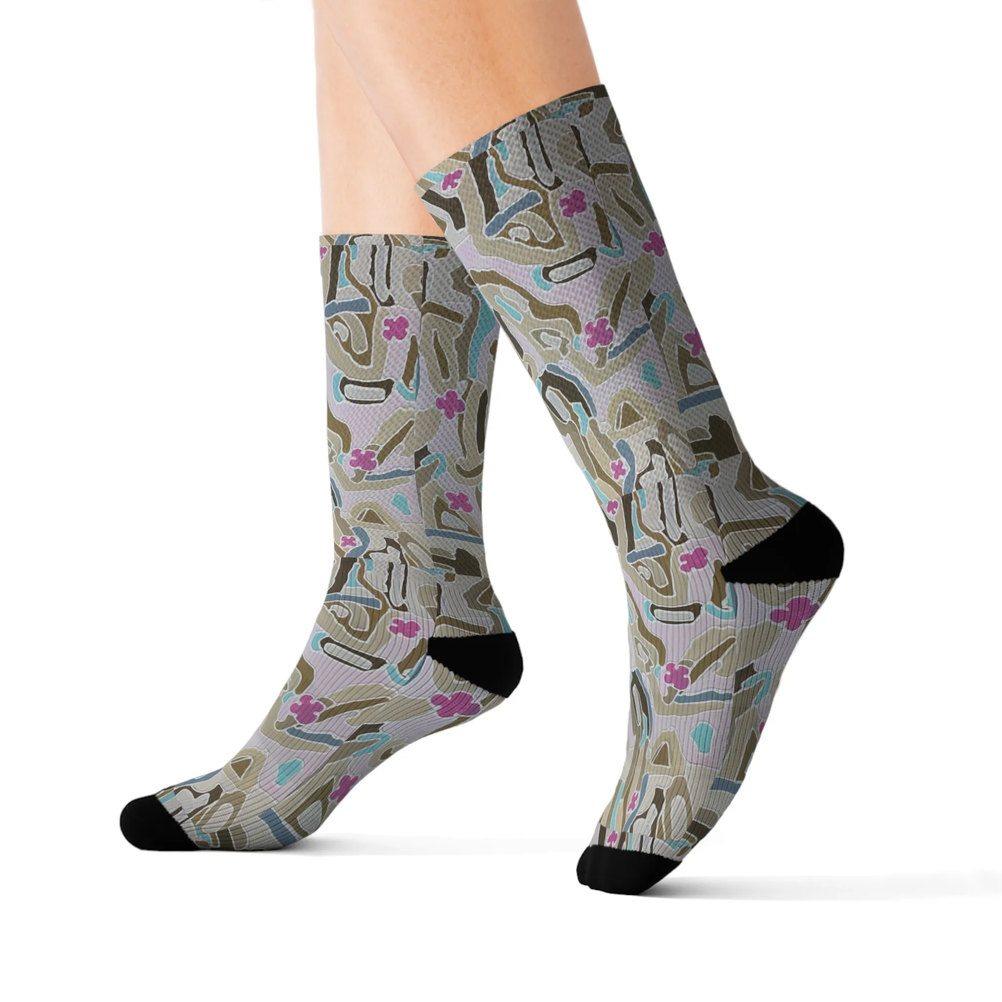 Tangram Socks