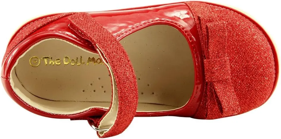 The Doll Maker Girl's Mary Jane Flat for Toddler/Little Kid School Dress Shoes