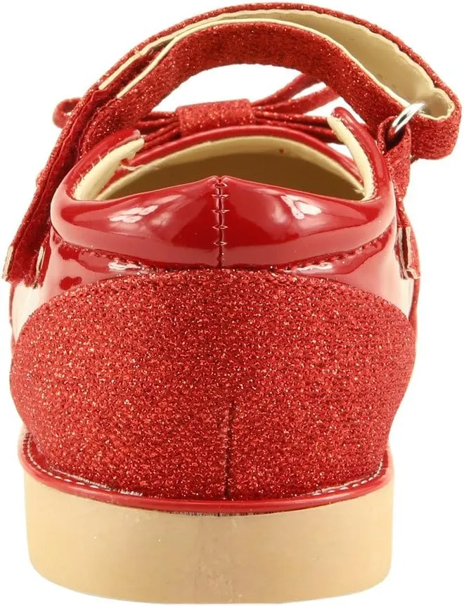 The Doll Maker Girl's Mary Jane Flat for Toddler/Little Kid School Dress Shoes