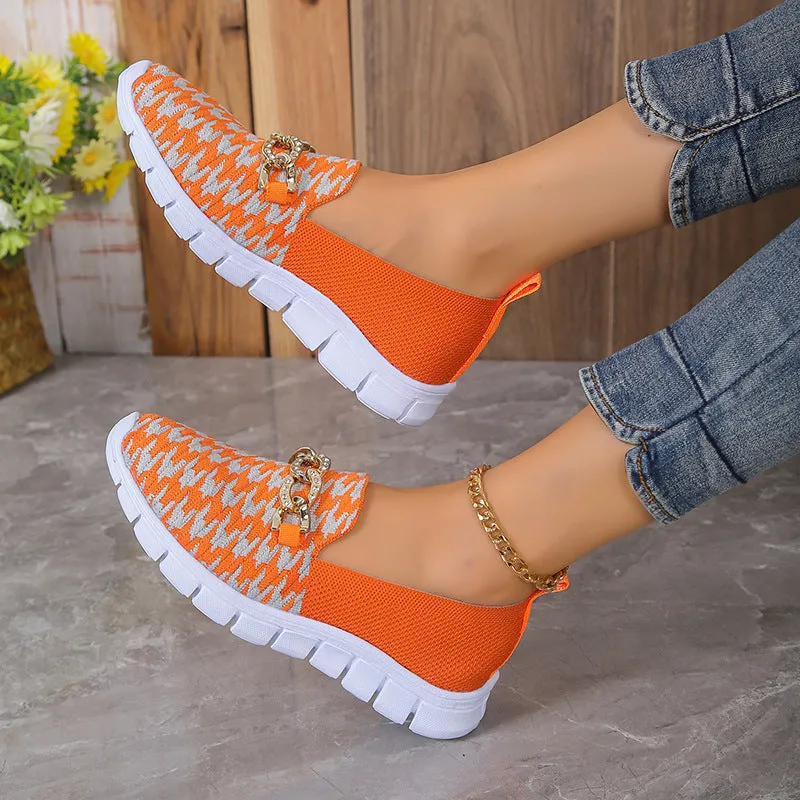 Thick Bottom Casual Multicolor Breathable Sneaker
