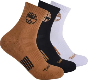 Timberland Men's Half Cushioned Quarter Socks (3 Pairs)