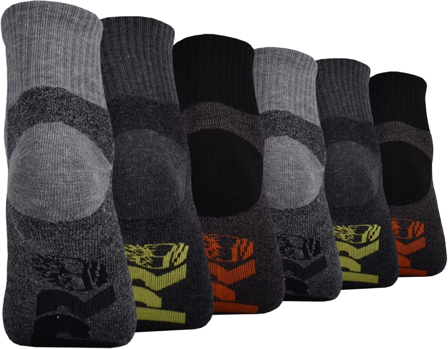 Timberland PRO Men's 6-Pack Quarter Socks