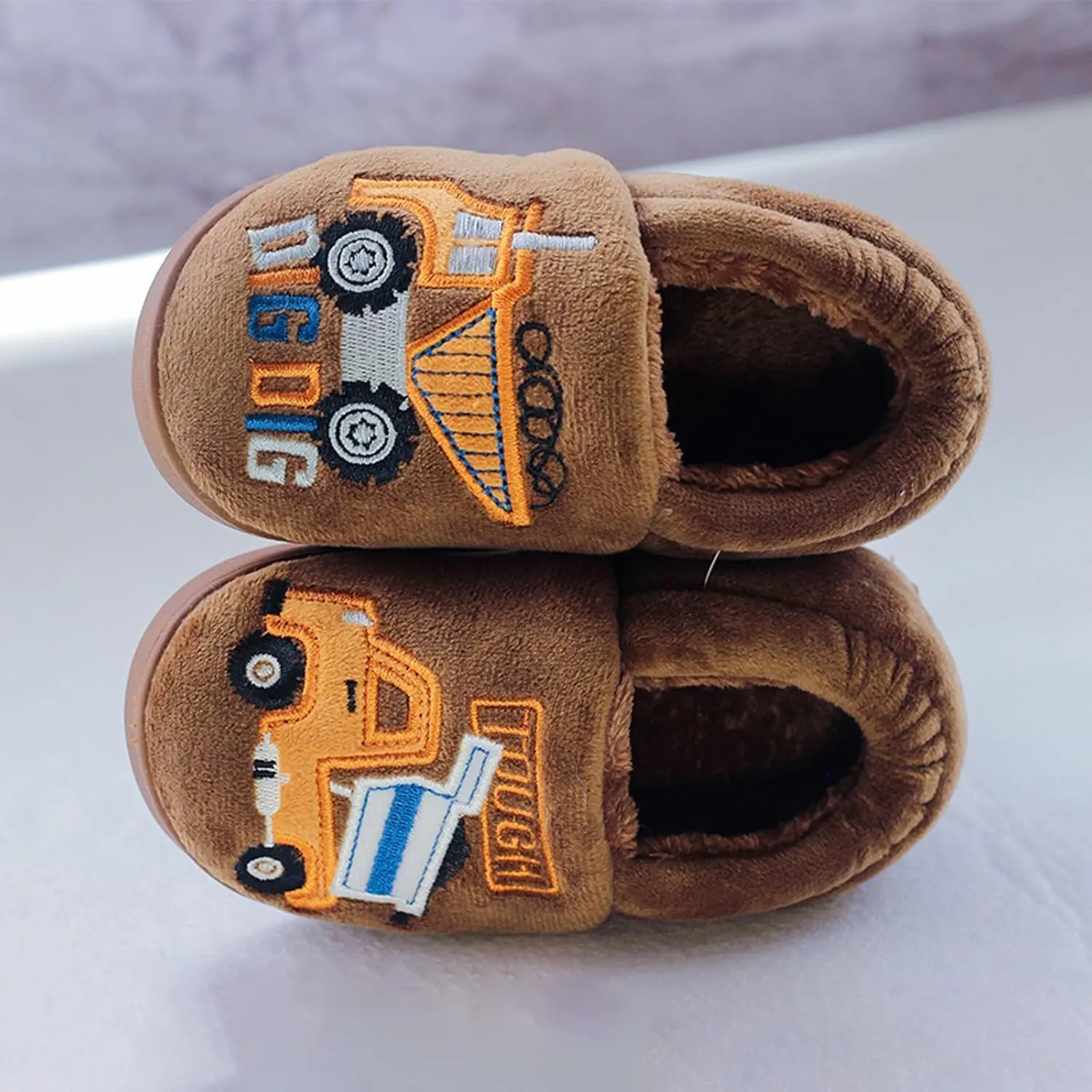 Toddler Slippers Girl Boy House Slipper Kids Winter Slipper Soft Plush Indoor Girls Boys Home Warm Slipper
