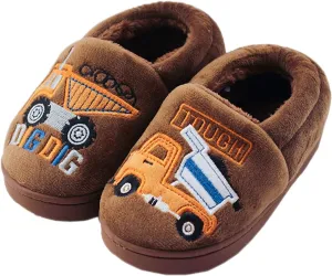 Toddler Slippers Girl Boy House Slipper Kids Winter Slipper Soft Plush Indoor Girls Boys Home Warm Slipper