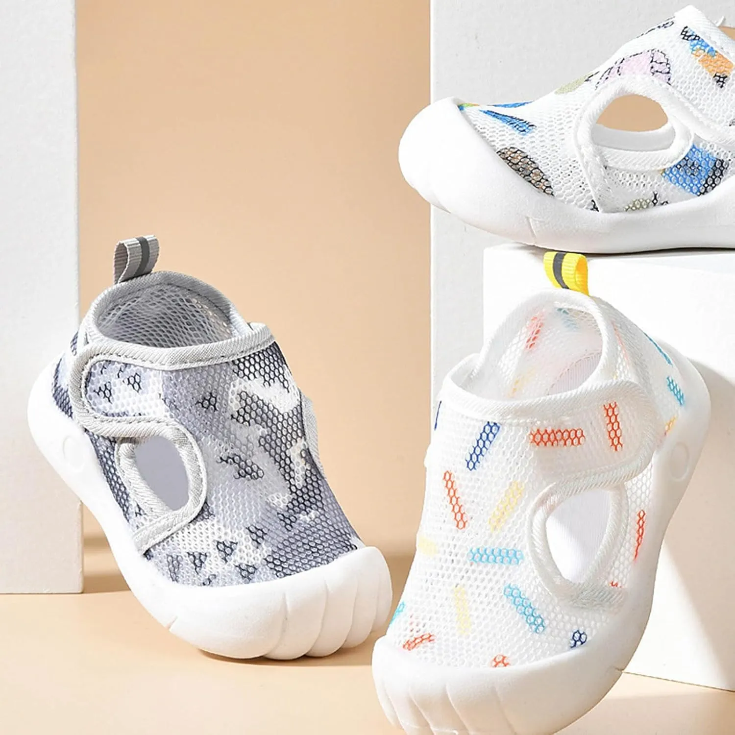 Toddler Water Shoes Barefoot Water Shoes for Kids Baby Socks Support Breathable Baby Boys Sandals Girls Sneakers Size 12