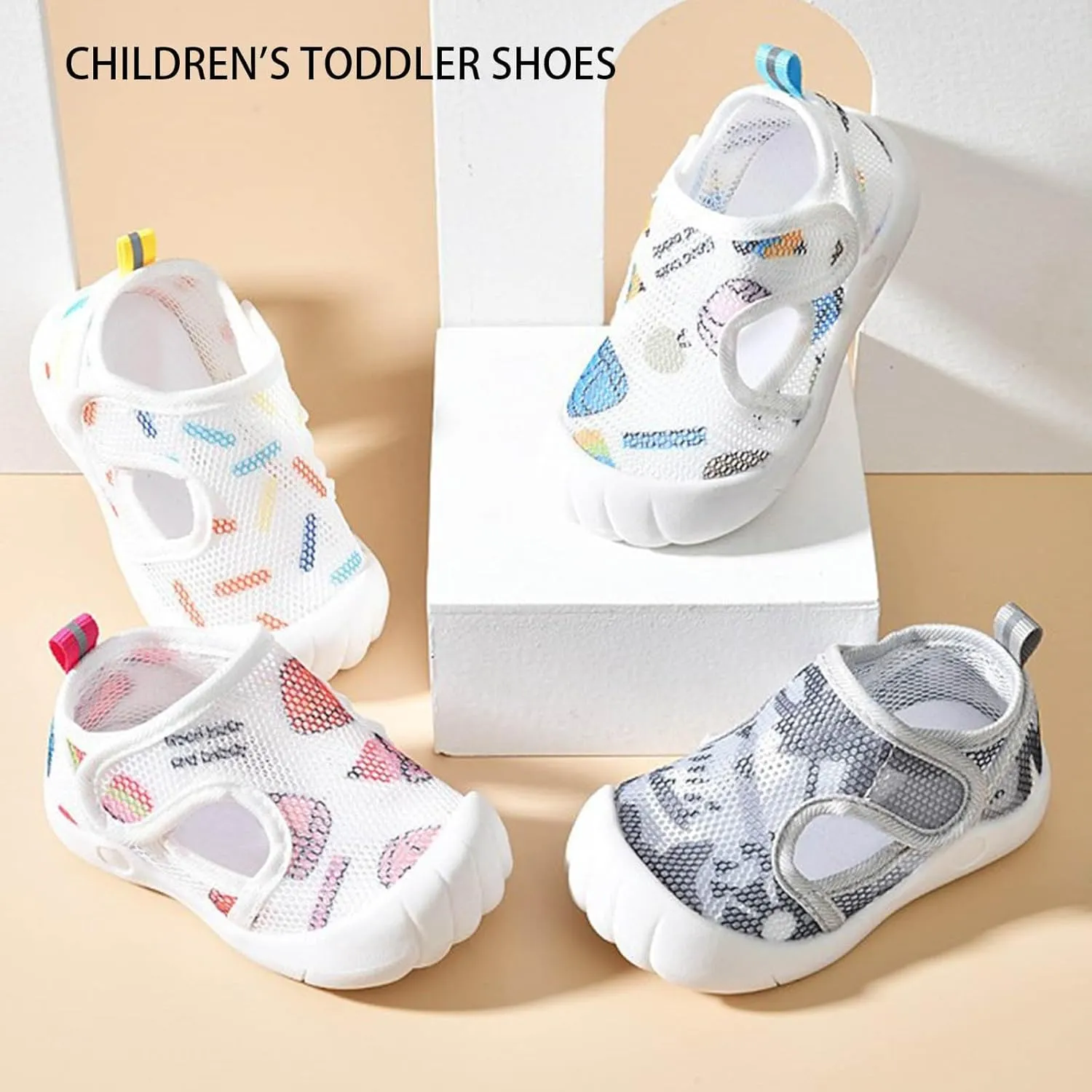 Toddler Water Shoes Barefoot Water Shoes for Kids Baby Socks Support Breathable Baby Boys Sandals Girls Sneakers Size 12