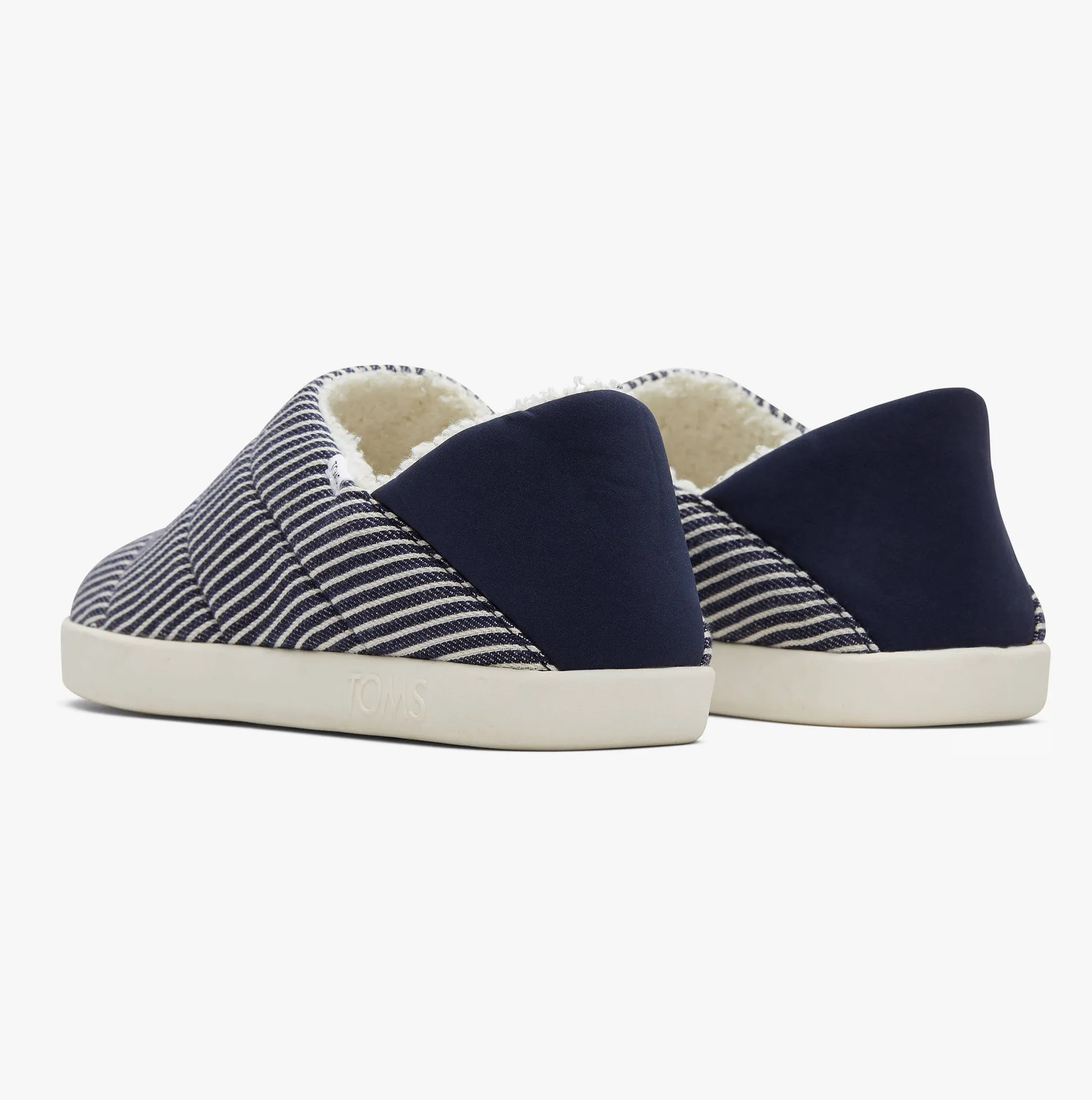 TOMS EZRA Mens Full Slippers Navy