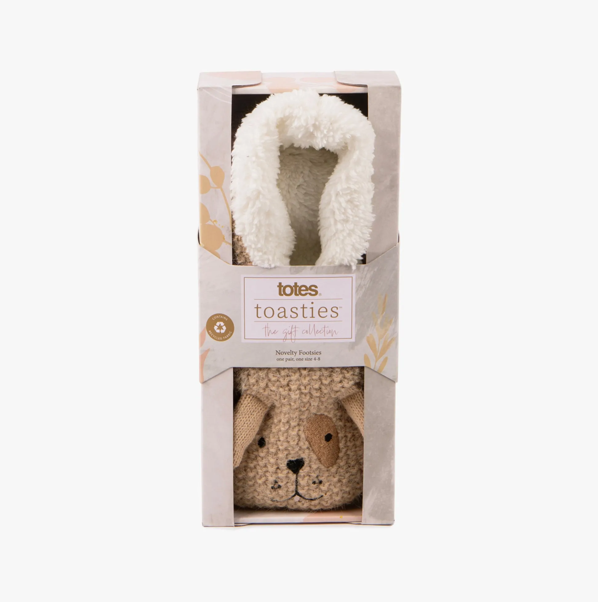 Totes Toasties NOVELTY FOOTSIES Womens Dog
