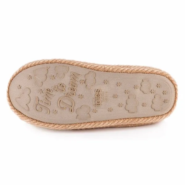 Totes Toasties NOVELTY FOX Womens Full Slippers Multi