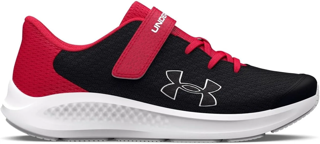 Under Armour Kids' Pre School Pursuit 3 Big Logo Alternate Closure Running Shoe
