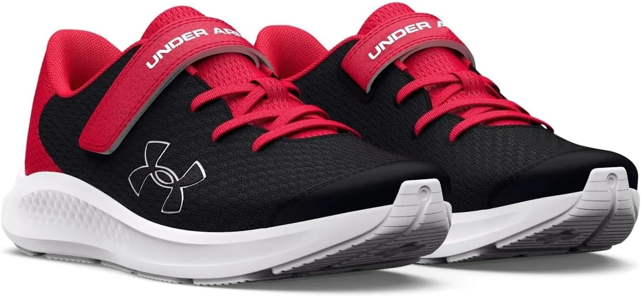 Under Armour Kids' Pre School Pursuit 3 Big Logo Alternate Closure Running Shoe