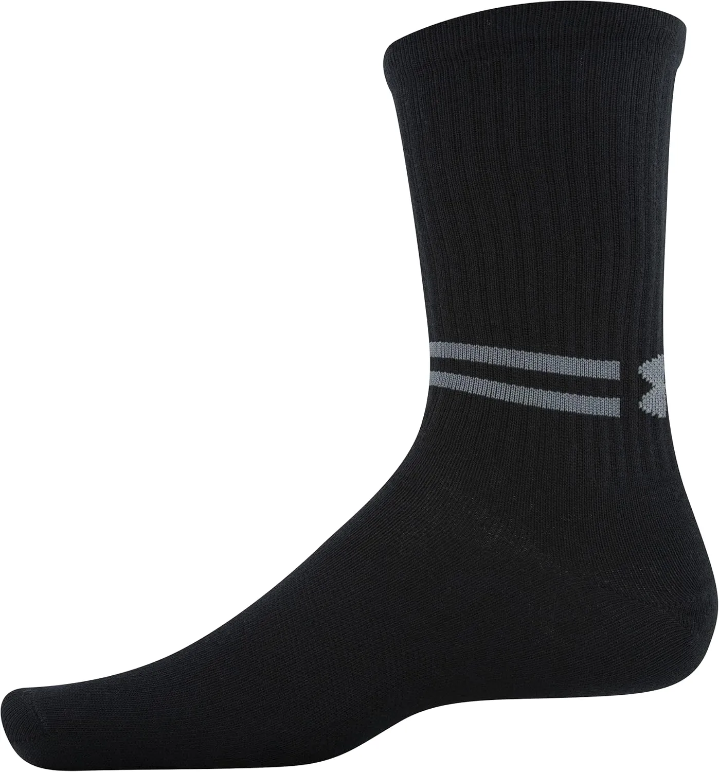 Under Armour Men's Essential Crew Socks, 6-Pairs