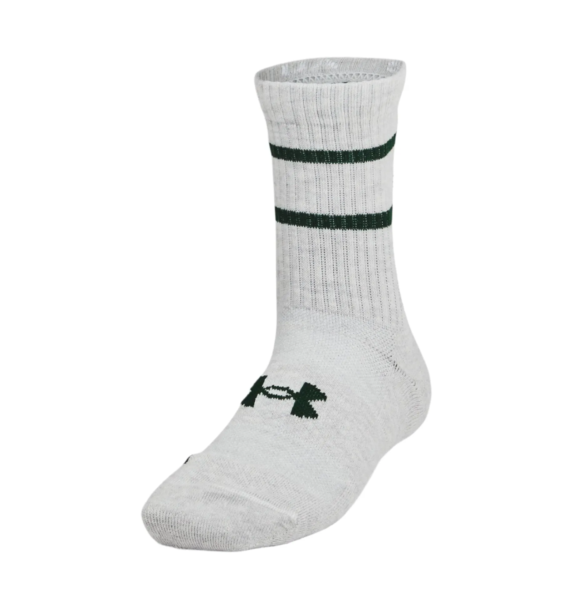 Under Armour Socks -  Youth 3-Maker Mid Crew Socks 3 Pack