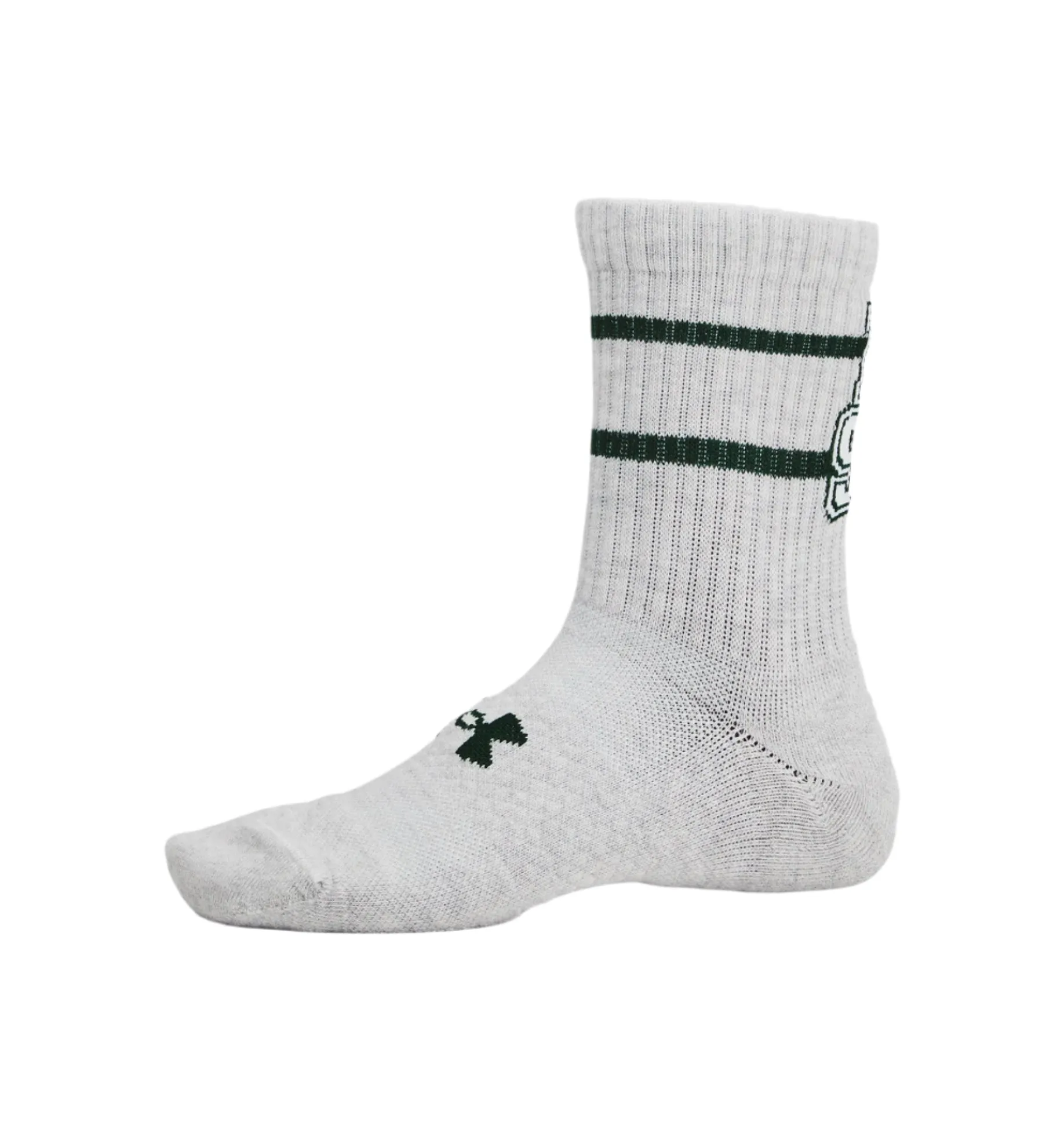 Under Armour Socks -  Youth 3-Maker Mid Crew Socks 3 Pack