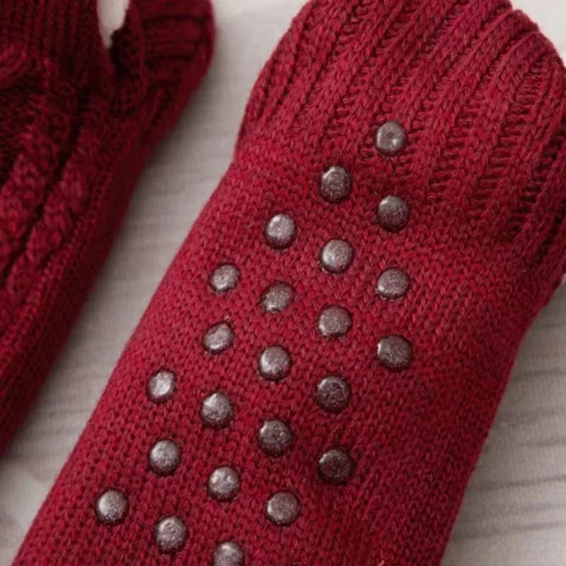 Unisex Slipper Socks Winter Warm Short Cotton