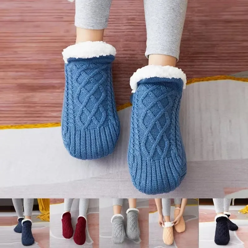Unisex Slipper Socks Winter Warm Short Cotton