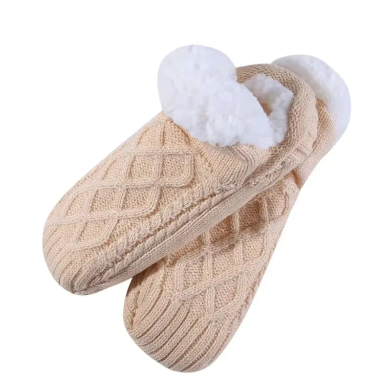 Unisex Slipper Socks Winter Warm Short Cotton