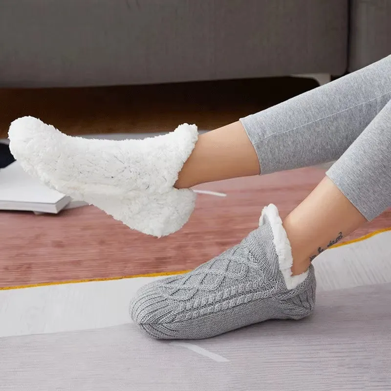 Unisex Slipper Socks Winter Warm Short Cotton