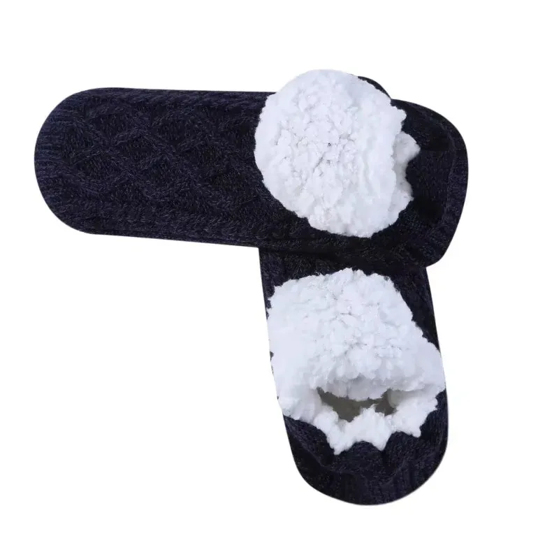 Unisex Slipper Socks Winter Warm Short Cotton