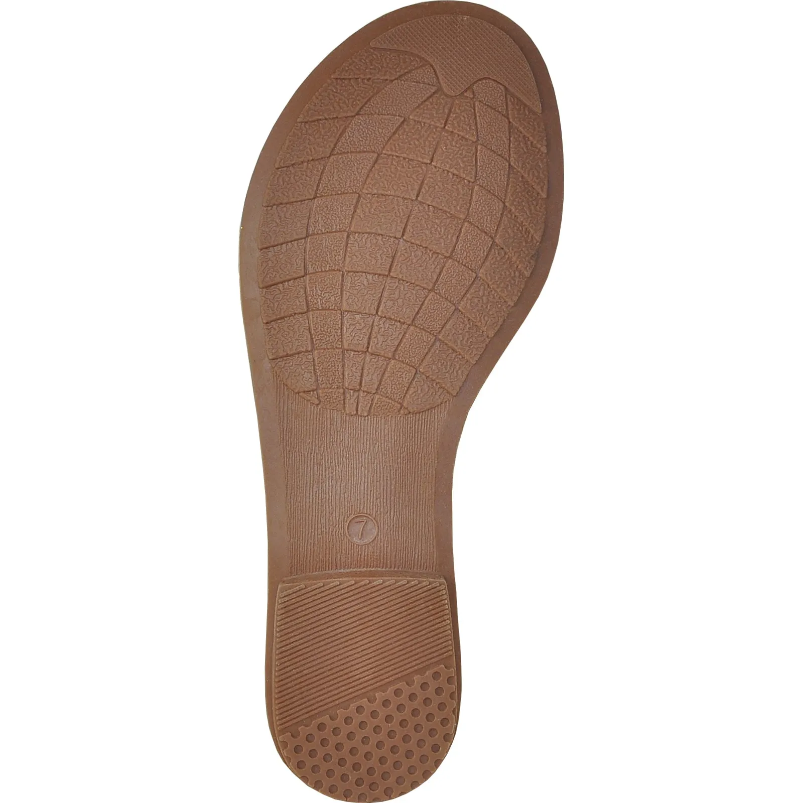 VANGELO Women Sandal ROBERTA-1 Flat Sandal Champagne Gold