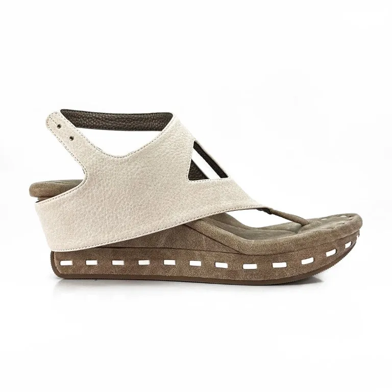Venitia 2 - Off White flips to Pewter
