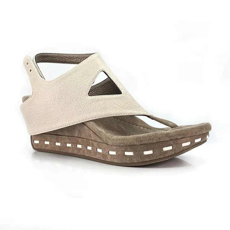 Venitia 2 - Off White flips to Pewter