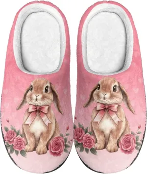 Veniyate House Slippers for Women Size 5.5-12 Anti-slip Winter Warm Sandals