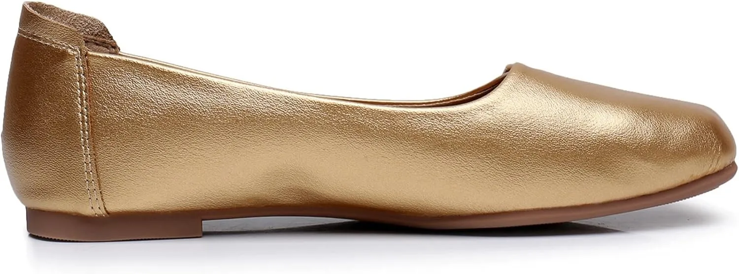 VenusCelia Women's Plain Dance Flat Shoe