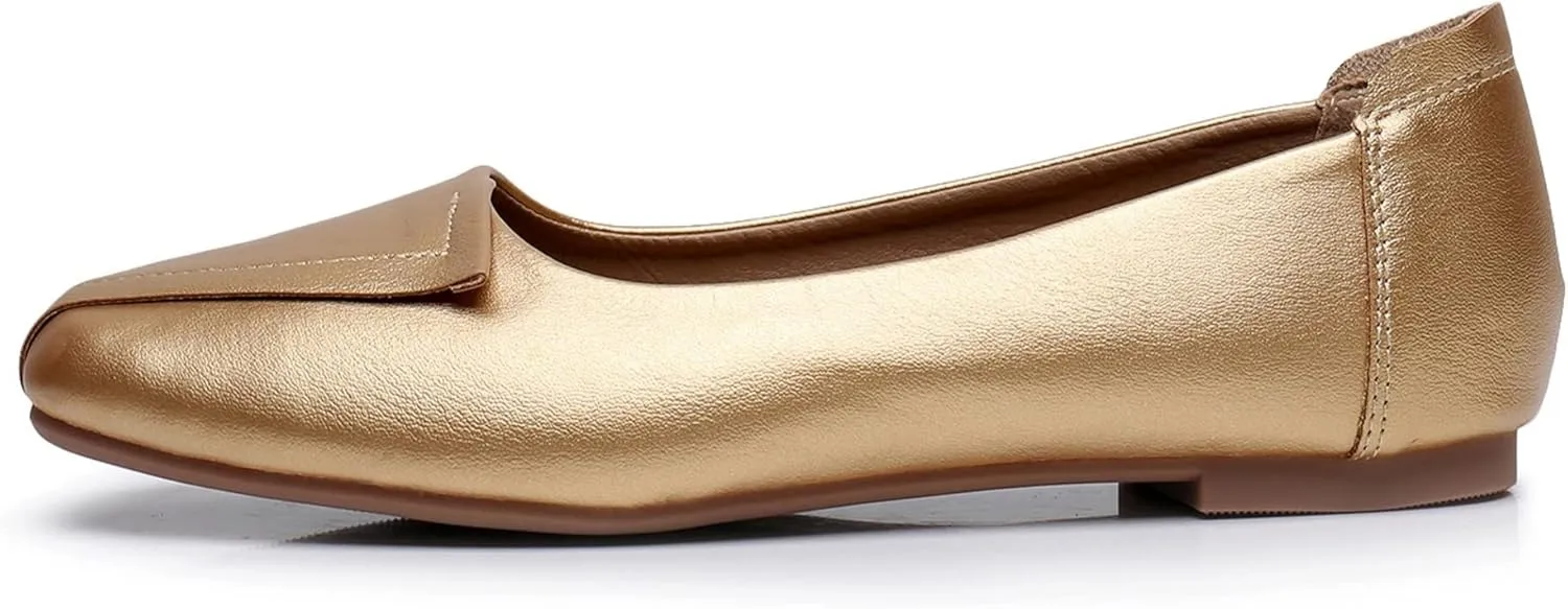 VenusCelia Women's Plain Dance Flat Shoe