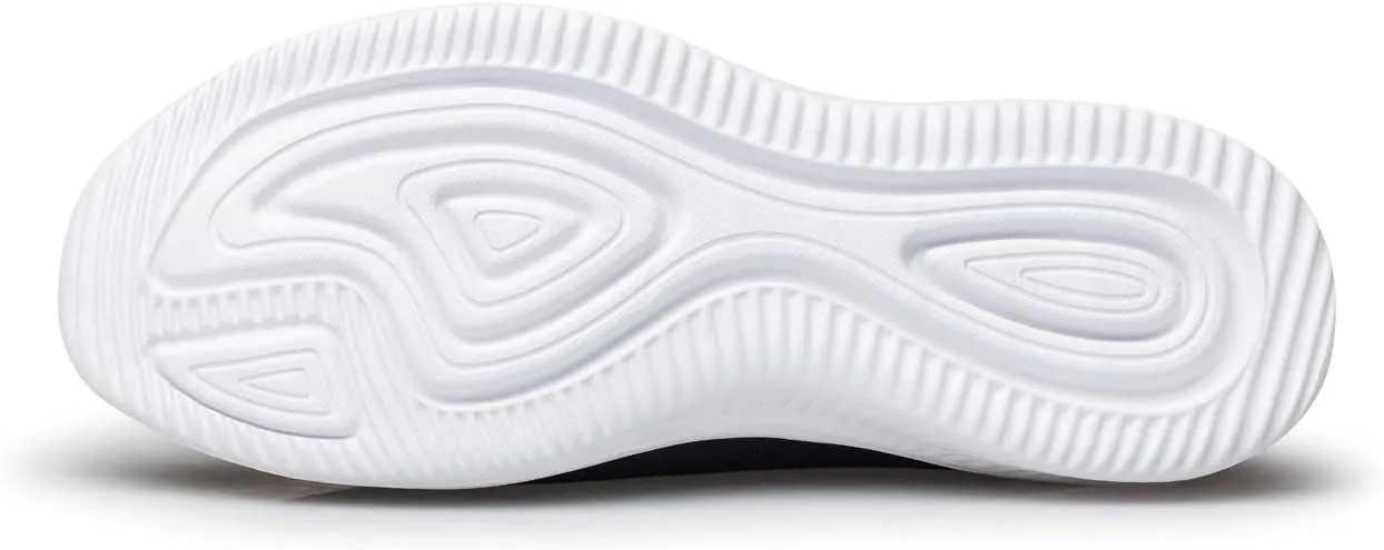Vidbiv Men Slip on Casual Trainers Walking Shoes - Breathable Slip-on Lightweight Comfortable Tennis Mesh Sneaker