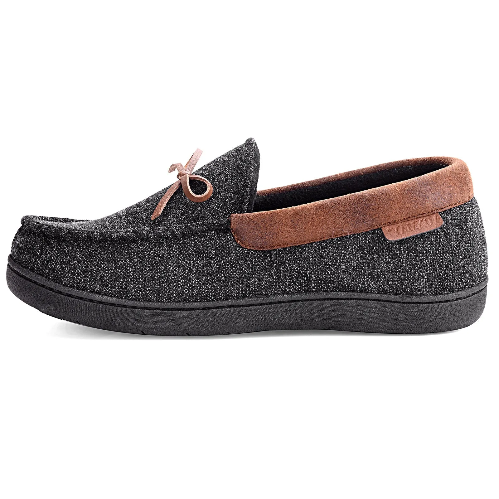VONMAY Men's Moccasins Slippers Loafer House Shoes with Memory Foam