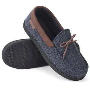 VONMAY Men's Moccasins Slippers Loafer House Shoes with Memory Foam