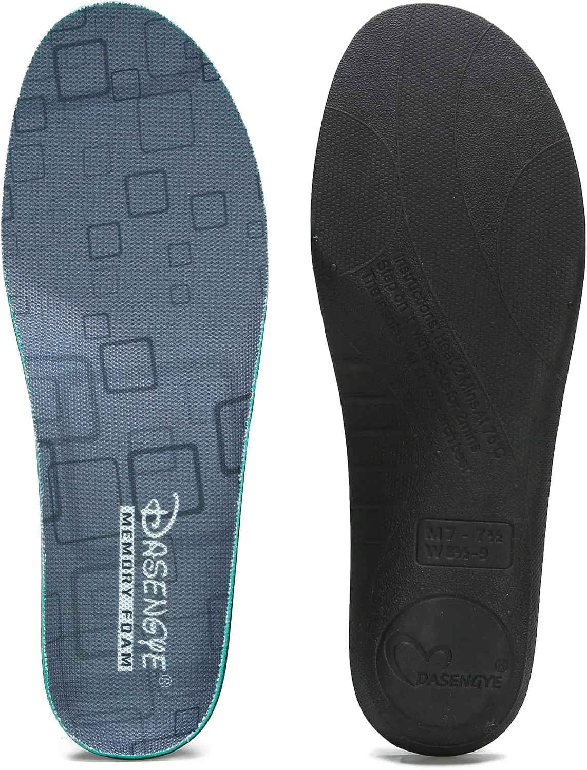 Wear or Heat Moldable Plantar Fasciitis Insoles NOT Much Cushion for Feet Pain Relief Orthopedic Arch Support Insoles Mens or Womens Foot Standing All Day Men Size 6-6.5 Women Size 7.5-8 Gray