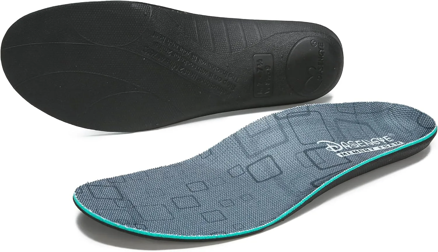 Wear or Heat Moldable Plantar Fasciitis Insoles NOT Much Cushion for Feet Pain Relief Orthopedic Arch Support Insoles Mens or Womens Foot Standing All Day Men Size 6-6.5 Women Size 7.5-8 Gray