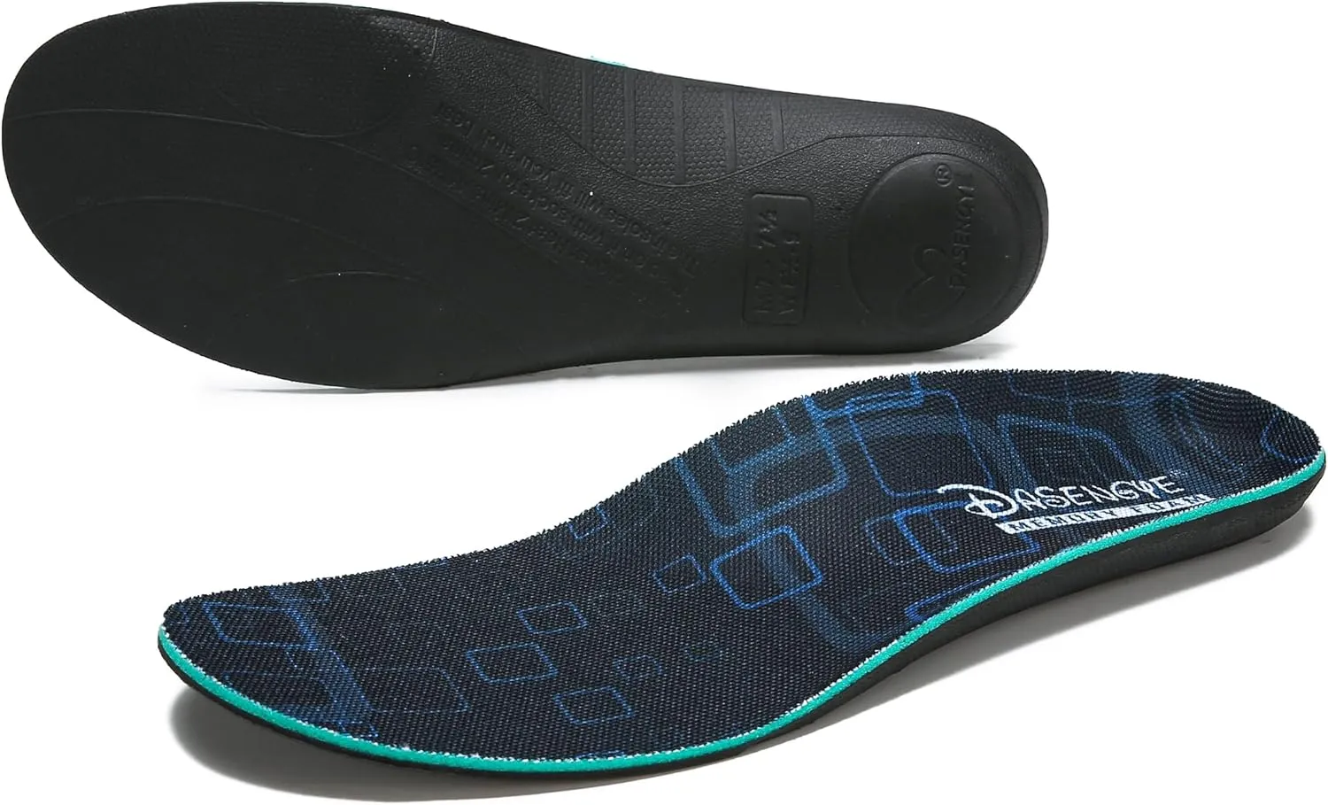 Wear or Heat Moldable Plantar Fasciitis Insoles NOT Much Cushion for Feet Pain Relief Orthopedic Arch Support Insoles Mens or Womens Foot Standing All Day Men Size 8-8.5 Women Size 9.5-10 Black