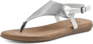 WHITE MOUNTAIN Women's London Flat Sandal