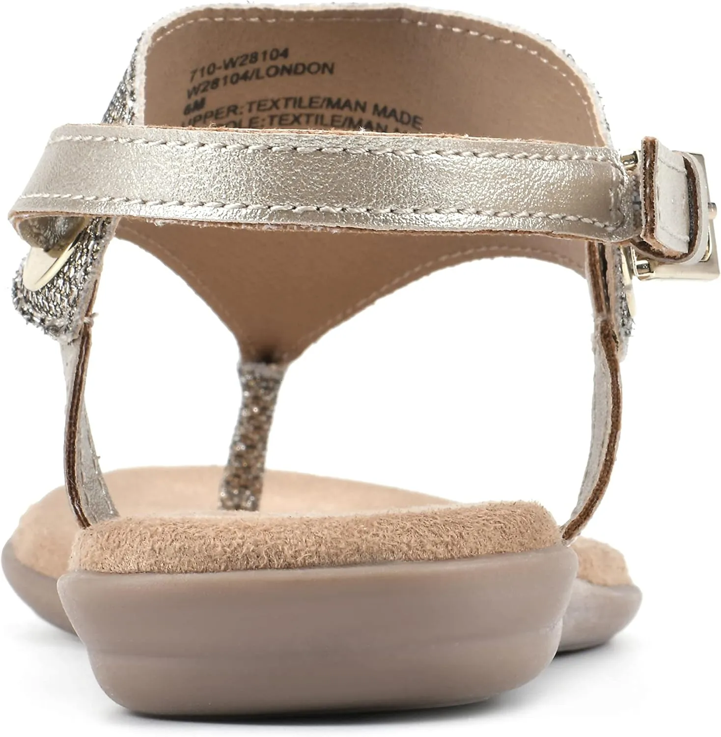 WHITE MOUNTAIN Women's London Flat Sandal