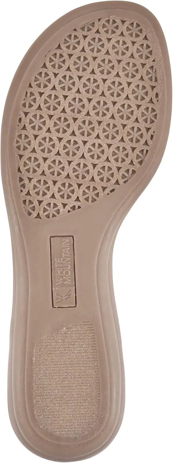 WHITE MOUNTAIN Women's London Flat Sandal