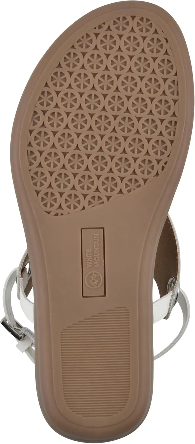 WHITE MOUNTAIN Women's London Flat Sandal