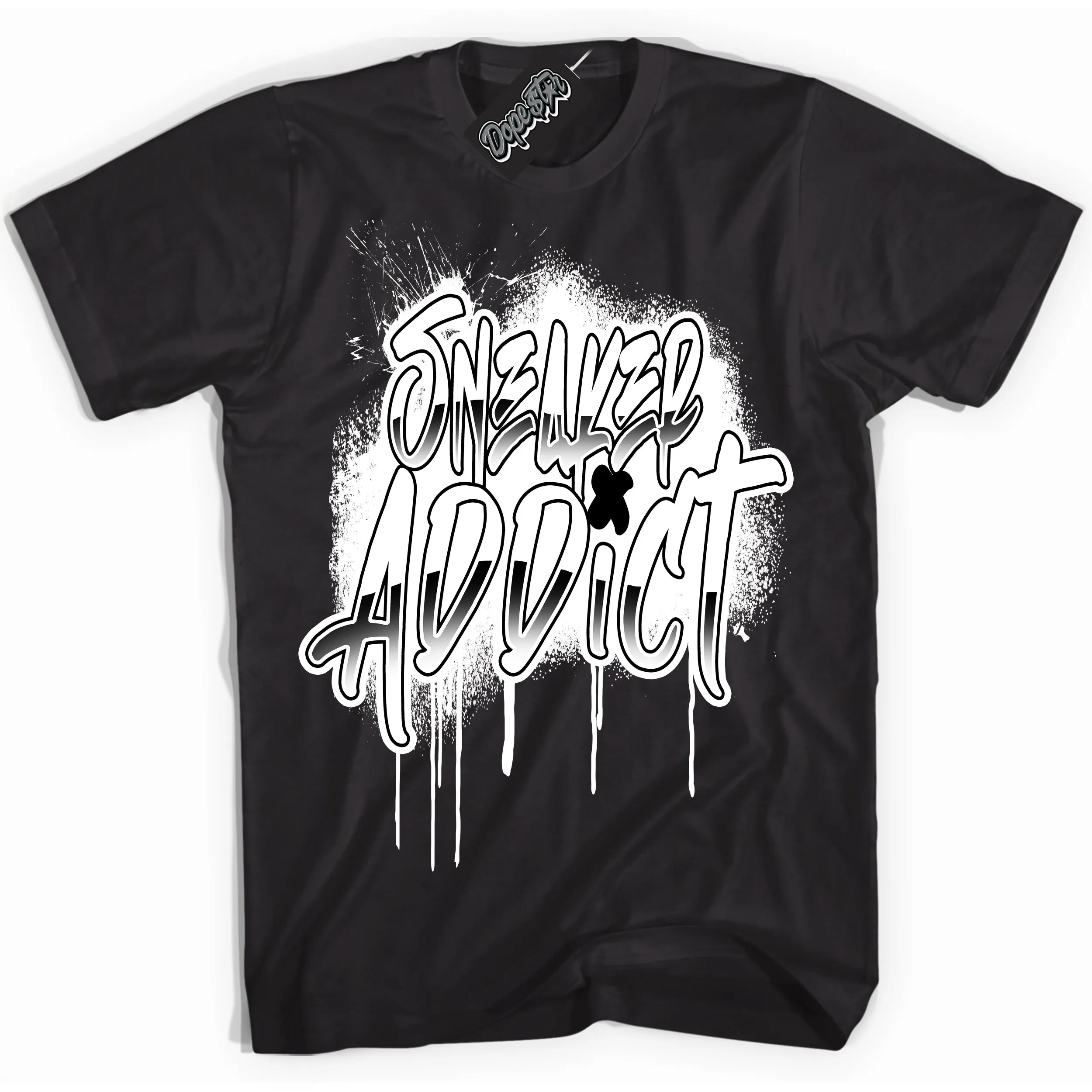 White Thunder 4s Sneaker Shirt Sneaker Addict Graphic