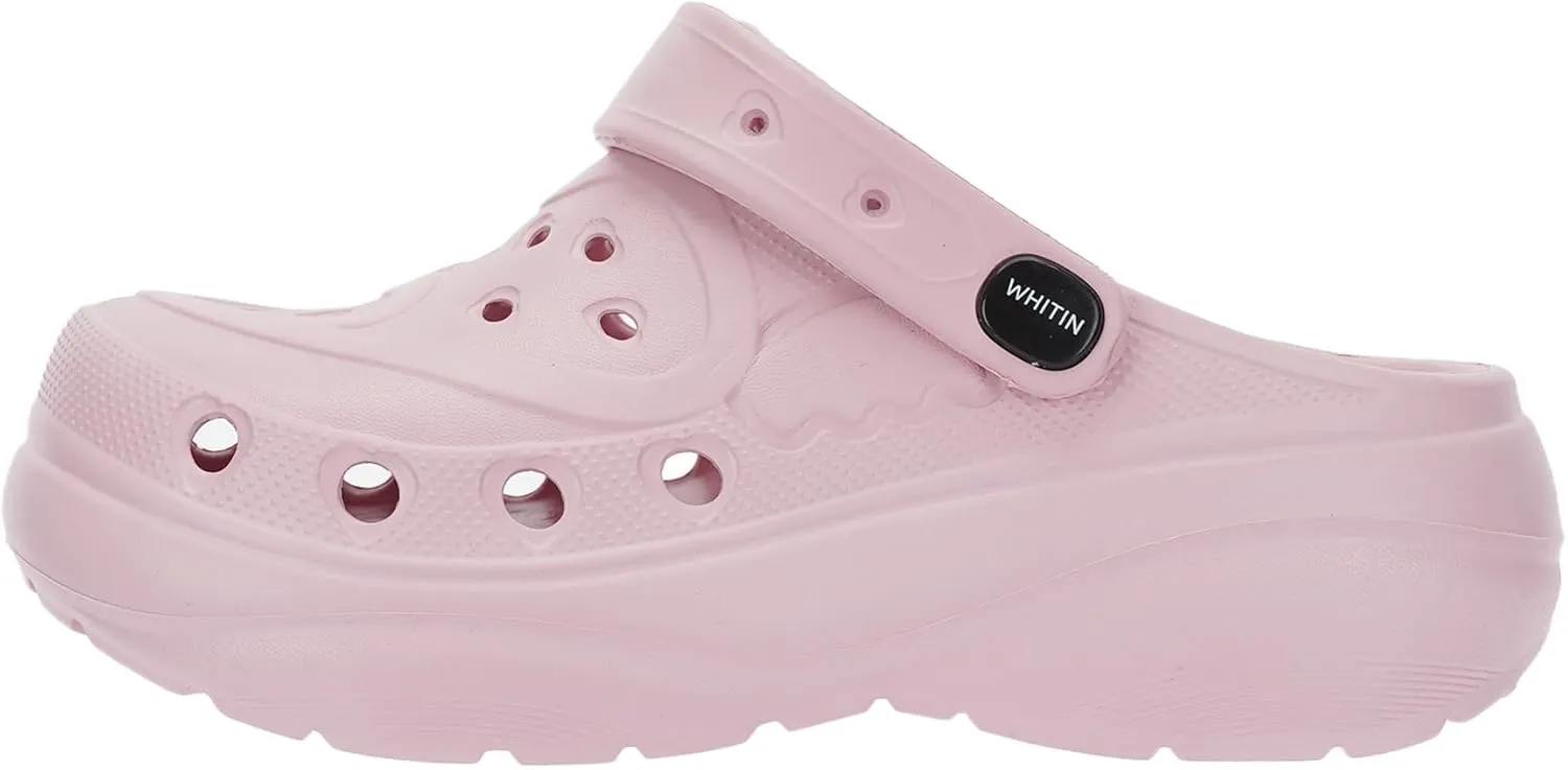 WHITIN Clogs for Women | Thick Sole Cushioned Garden Shoes