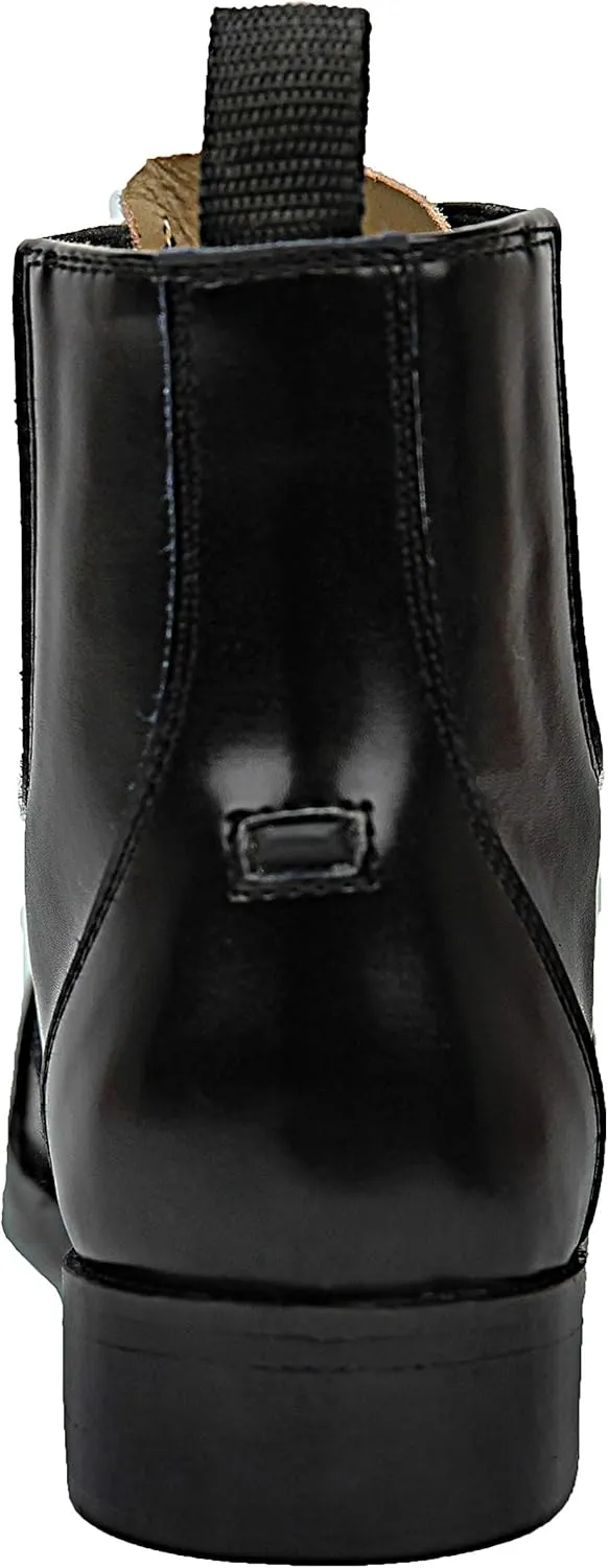 Women Ladies English Horse Riding Light Weight Leather Glory Zip Zipped Paddock Boots